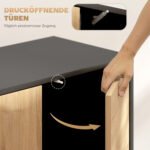 Sideboard su „Push-to-Open“ durimis ir metaliniu rėmu – Paveikslėlis 7