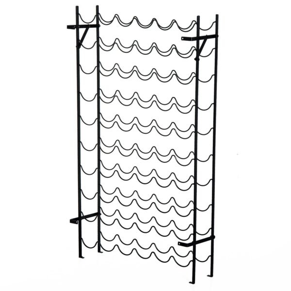 Sieninė 60 butelių vyno lentyna