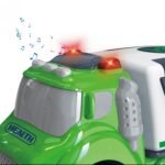 šviesos efektais ir kelio priedais