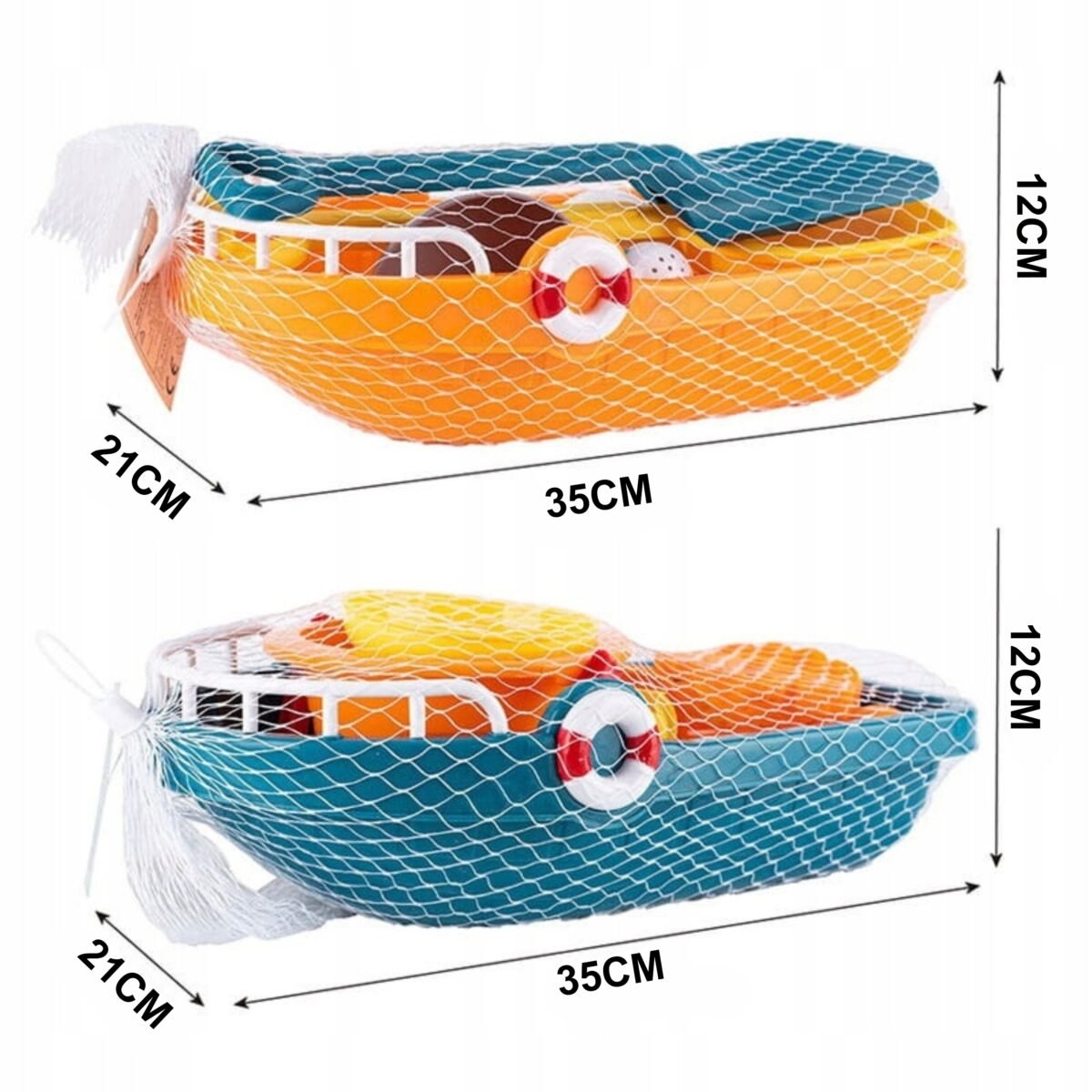 Smėlio ir vandens žaidimų laivas su priedais – Paveikslėlis 7