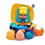 Smėlio ir vandens žaidimų rinkinys su šunelio formos transformuojamu lagaminu – Paveikslėlis 4