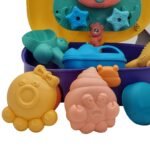 Smėlio ir vandens žaidimų rinkinys su šunelio formos transformuojamu lagaminu – Paveikslėlis 6