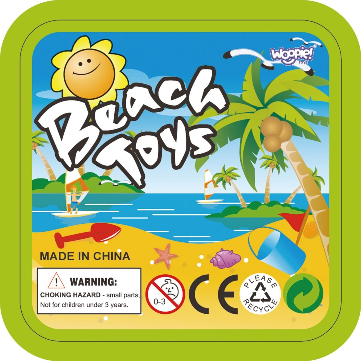 Smėlio rinkinys ledų gamybai su kibirėliu ir formelėmis – Paveikslėlis 3