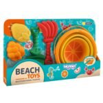 Smėlio rinkinys su sulankstomu kibirėliu ir tropinių vaisių motyvais – Paveikslėlis 3