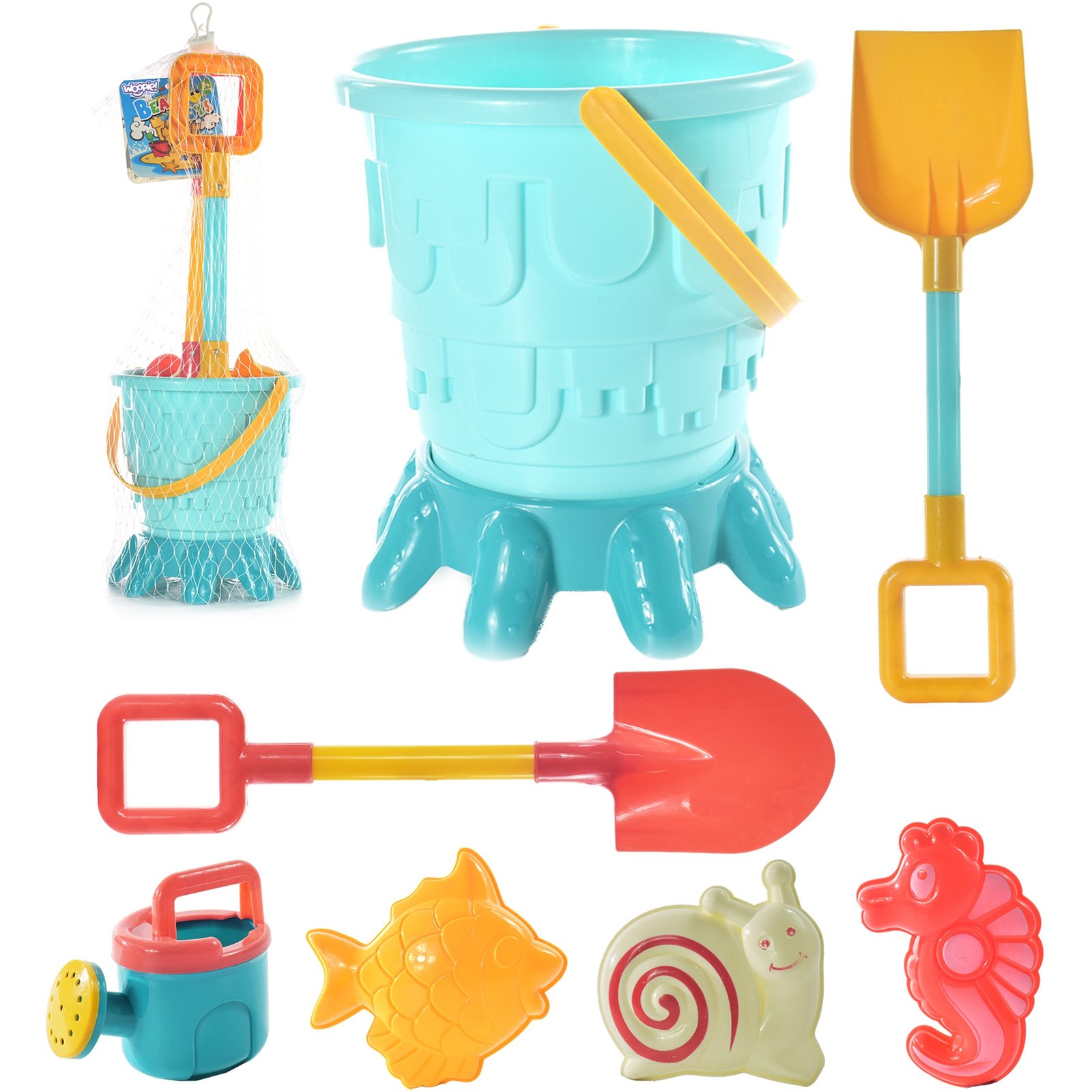 Smėlio žaislų rinkinys su kibirėliu ir laistytuvu Smėlio žaislų rinkinys su kibirėliu ir laistytuvu