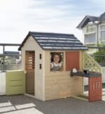 Sodo žaidimų namelis su virtuvėle ir 17 virtuvės priedų – Paveikslėlis 3