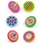 Spalvotas medinis vilkelis – Paveikslėlis 2