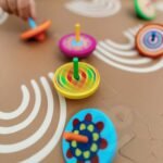 Spalvotas medinis vilkelis – Paveikslėlis 6