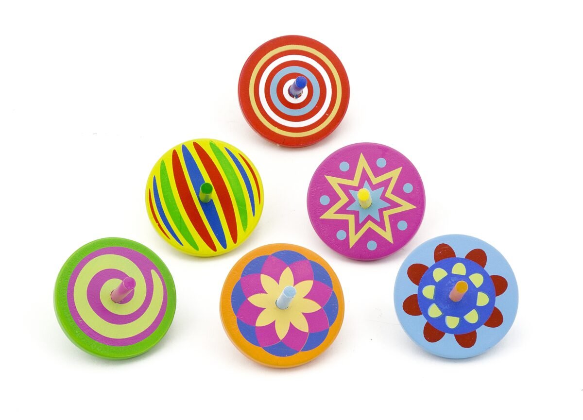 Spalvotas medinis vilkelis – Paveikslėlis 10