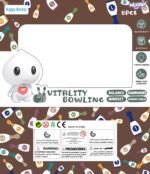 Spalvoti kėgliai vaikams su skaičiais – Paveikslėlis 6