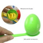 Spalvotų kiaušinių balansavimo žaidimas su šaukšteliais – Paveikslėlis 2