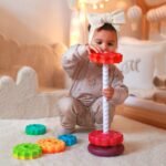 Spalvų ir formų sukiojamas bokštas – Paveikslėlis 4