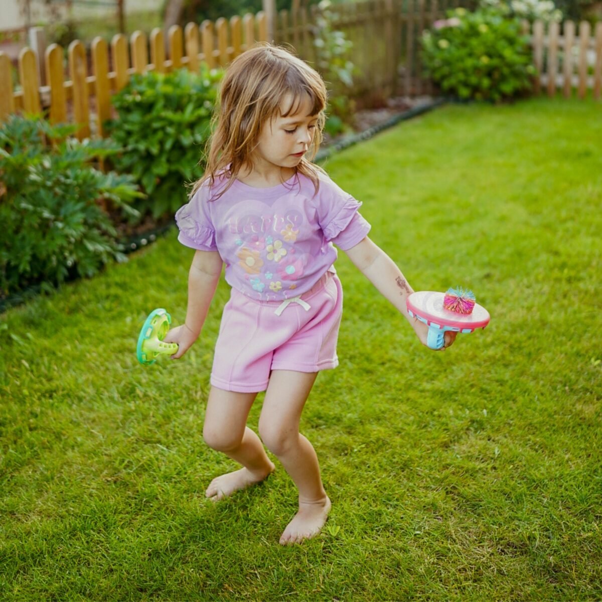 Sportinis 3in1 žaidimas su raketėmis ir kamuoliukais – Paveikslėlis 3