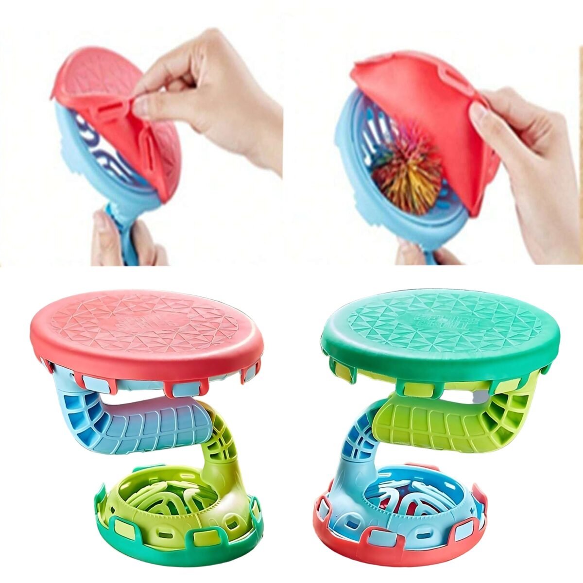 Sportinis 3in1 žaidimas su raketėmis ir kamuoliukais – Paveikslėlis 7