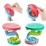 Sportinis 3in1 žaidimas su raketėmis ir kamuoliukais – Paveikslėlis 7