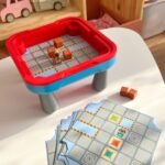 Stalo ir loginių žaidimų staliukas 11 viename, 65 dalys – Paveikslėlis 7