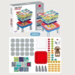 Stalo ir loginių žaidimų staliukas 11 viename, 65 dalys – Paveikslėlis 9