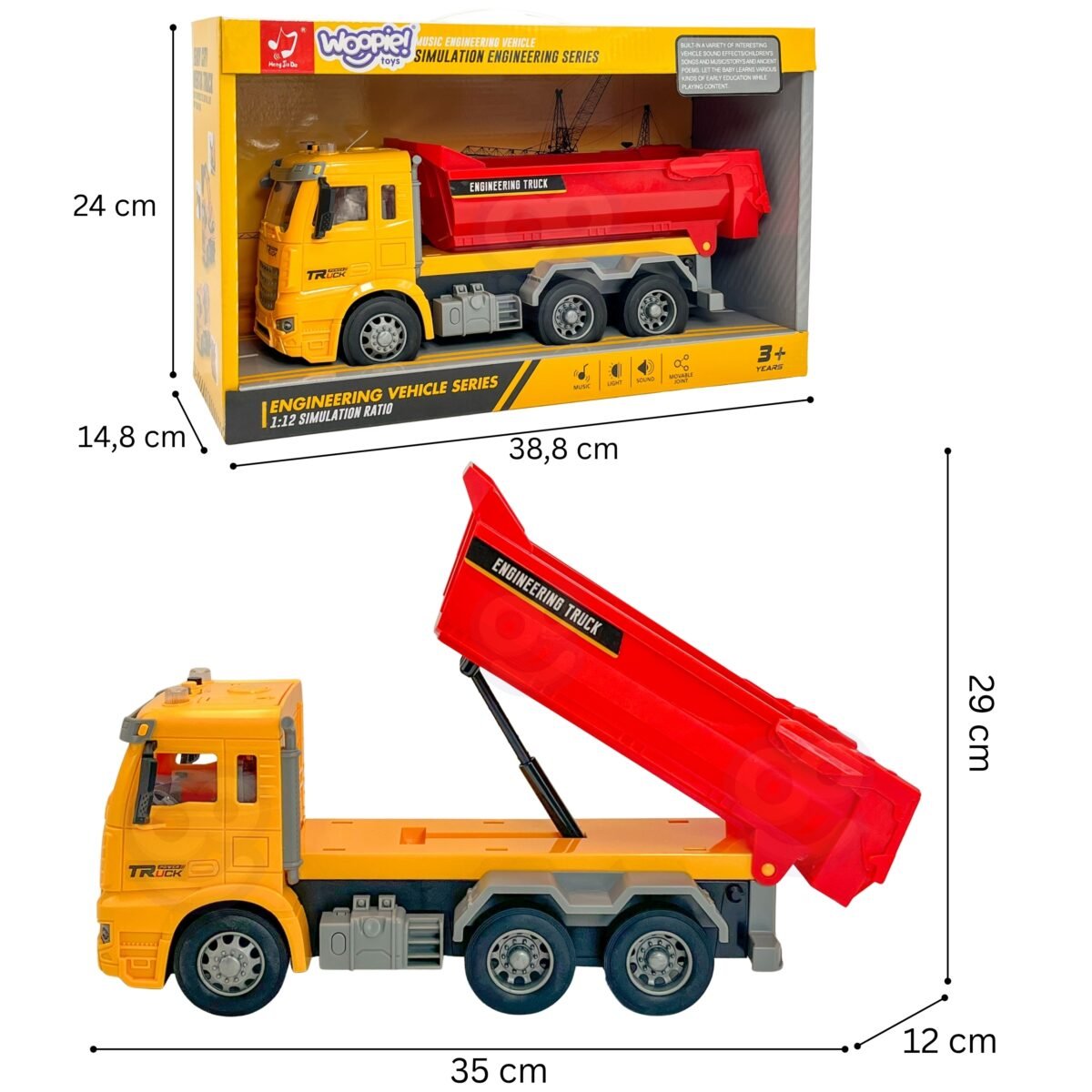 Statybinis savivartis su šviesos ir garso efektais – Paveikslėlis 11
