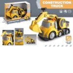 Statybų ekskavatorius su garso ir šviesos efektais