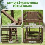 Vištų aktyvumo platforma su daugiaaukštėmis rampomis ir sūpuoklėmis – Paveikslėlis 4