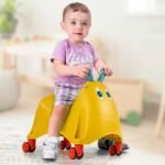 Stumdukas su 360° besisukančiais guminiais ratukais – Paveikslėlis 2