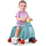 Stumdukas su 360° besisukančiais guminiais ratukais – Paveikslėlis 3