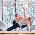 Sulankstomas gimnastikos balansinis takelis neslystančiu paviršiumi 210 cm – Paveikslėlis 3