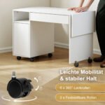 Sulankstomas mobilus rašomasis stalas su spintele ir stalčiumi – Paveikslėlis 7