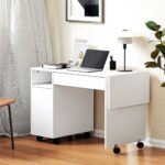 Sulankstomas mobilus rašomasis stalas su spintele ir stalčiumi – Paveikslėlis 9