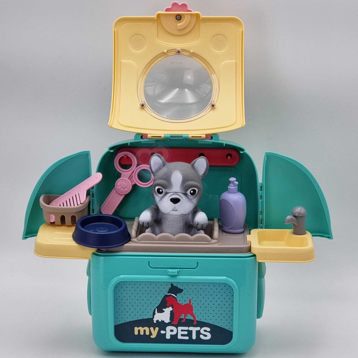 Šunelių priežiūros salonas-transporteris kuprinėje – Paveikslėlis 2