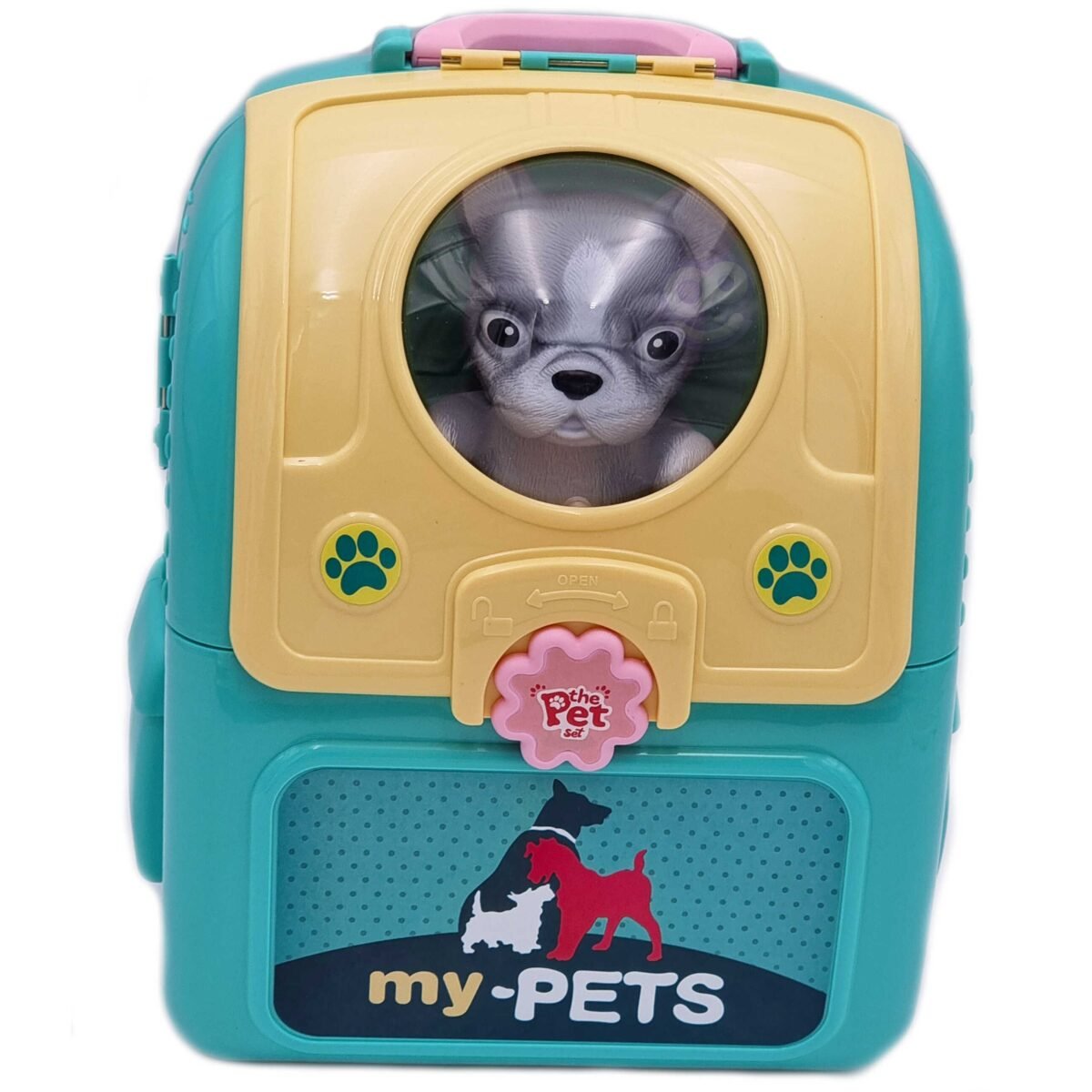 Šunelių priežiūros salonas-transporteris kuprinėje – Paveikslėlis 10