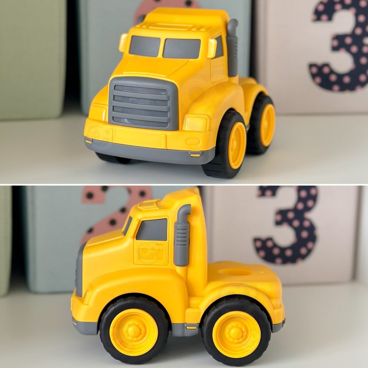 Sunkvežimis su tralu ir statybinėmis mašinėlėmis – Paveikslėlis 8