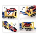 Sunkvežimis-tralas su automobiliu, šviesos ir garso efektais – Paveikslėlis 5