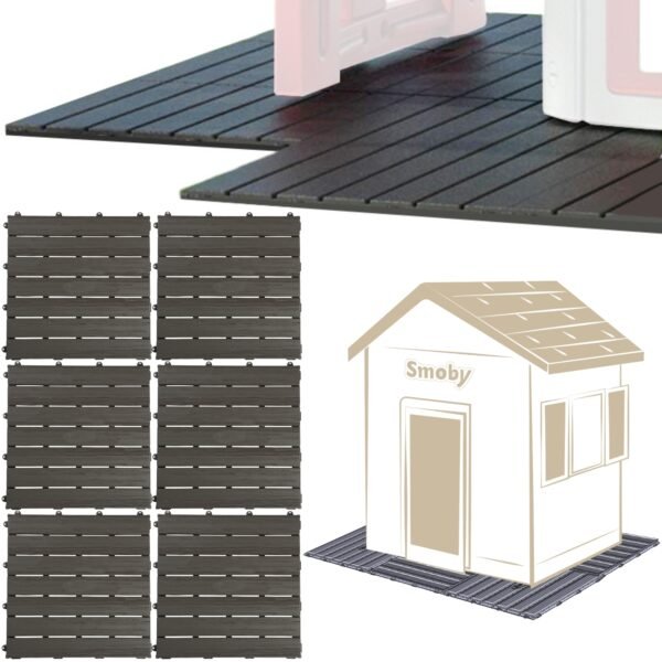 Surenkamos grindų plokštės žaidimų nameliui