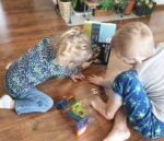 Šviečiančios magnetinės kaladėlės kamuoliukų trasai, 49 dalių rinkinys