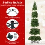 Šviečiantis dirbtinis Kalėdų medis su 2536 šakelėmis 360 cm (Žalia)