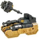 Transformuojantis robotas-tankas 3in1 su revolveriu ir strėlytėmis, rudas – Paveikslėlis 12