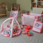 Undinėlės lėlė su garsais ir 18 dalių priežiūros rinkiniu – Paveikslėlis 3