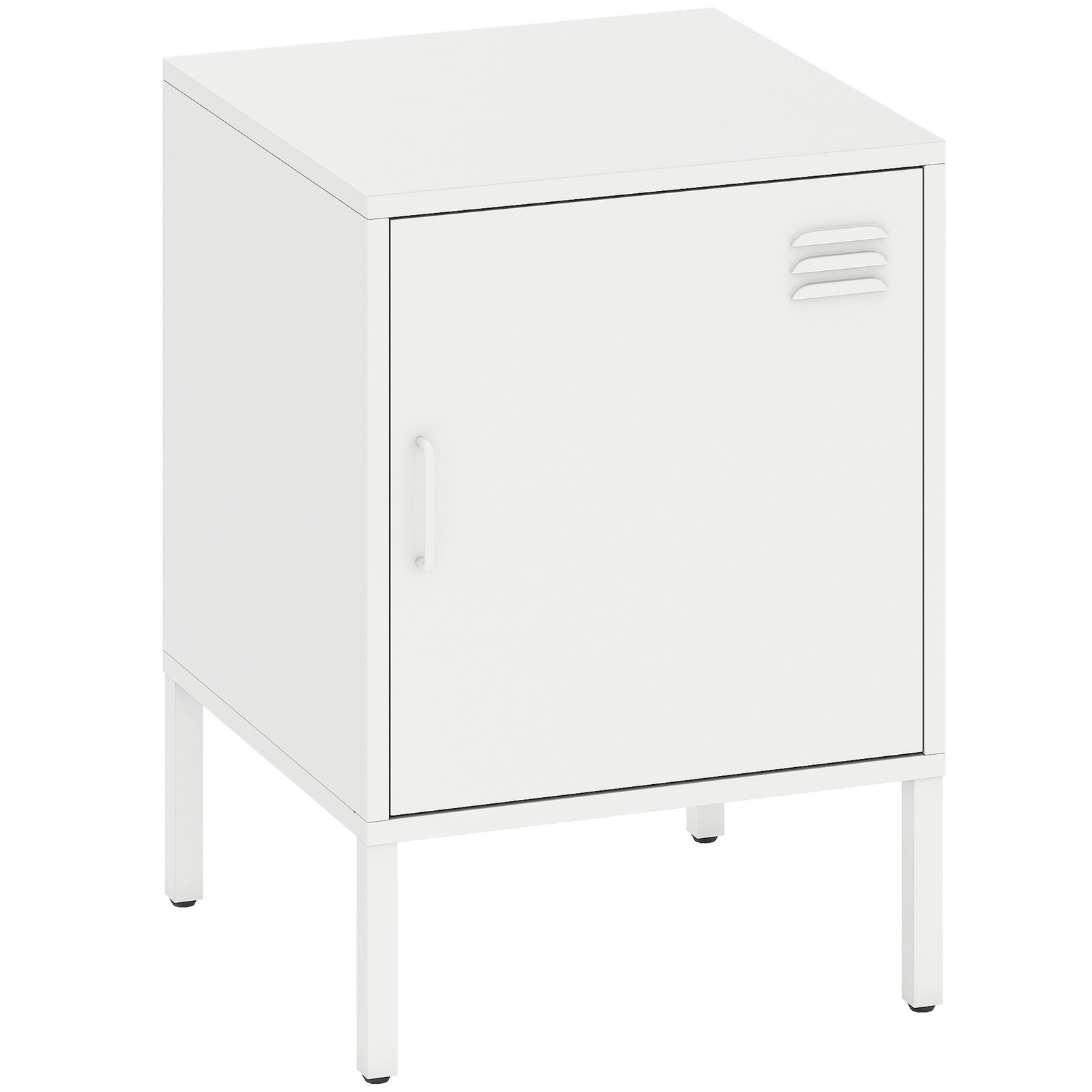 Universalus plieninis staliukas su reguliuojama lentyna