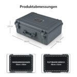 Universalus vandeniui atsparus kietas dėklas (Pilka) – Paveikslėlis 2