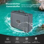 Universalus vandeniui atsparus kietas dėklas (Pilka) – Paveikslėlis 4