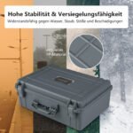 Universalus vandeniui atsparus kietas dėklas (Pilka) – Paveikslėlis 5