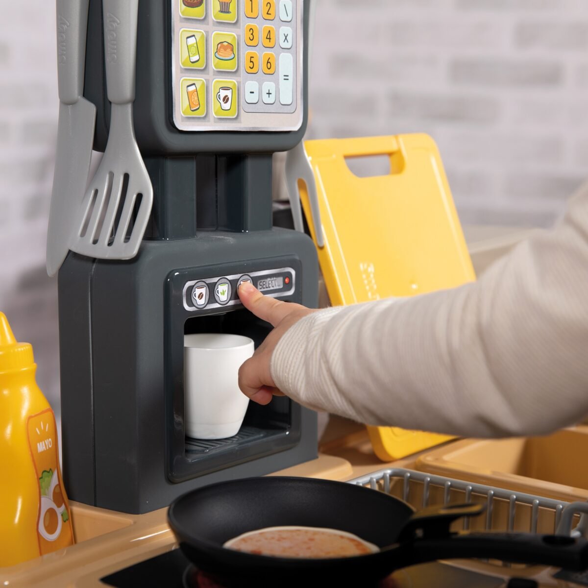 Vaikiška virtuvėlė-kavinė su 29 priedais – Paveikslėlis 14