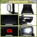 Vaikiškas elektromobilis su elektrine išvertimo funkcija ir nuotolinio valdymo pultu (Juoda)