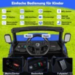 Vaikų elektrinis savivartis automobilis su nuotolinio valdymo pultu (Mėlyna)