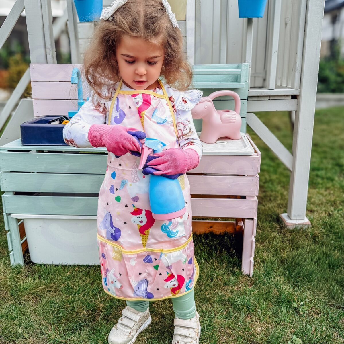 Vaikų sodininko rinkinys su vienaragiu, 18 dalių – Paveikslėlis 3