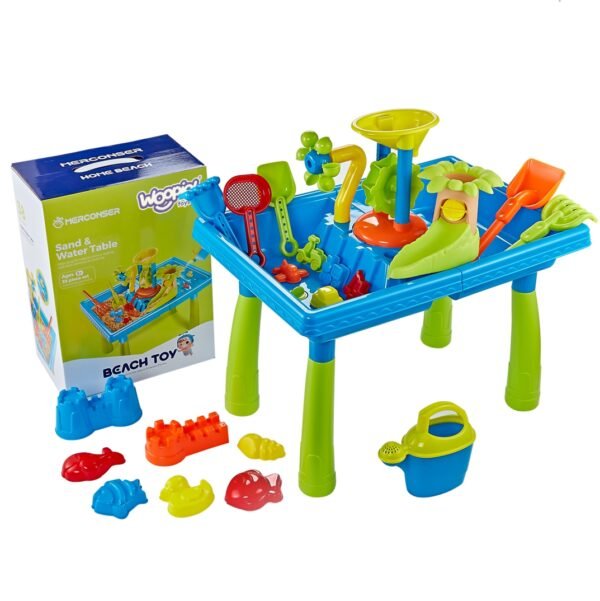 Vandens ir smėlio staliukas 2in1 su palme