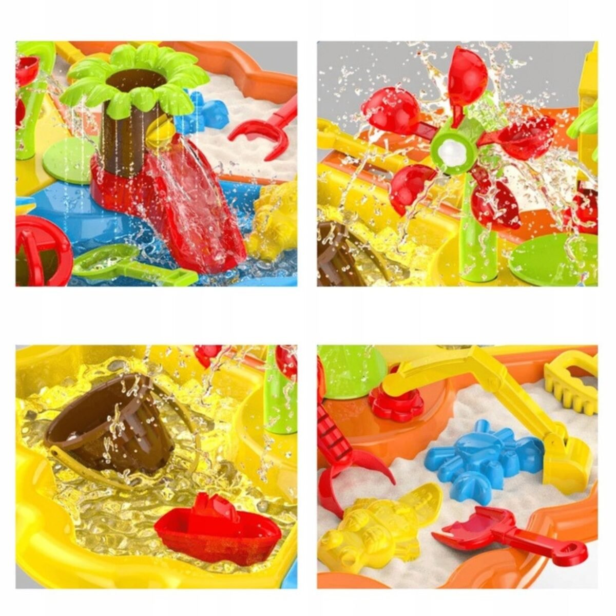 Vandens ir smėlio staliukas su kėdute – Paveikslėlis 4