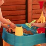 Vandens ir smėlio staliukas su malūnėliu ir 14 priedų – Paveikslėlis 4