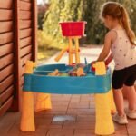 Vandens ir smėlio staliukas su malūnėliu ir 14 priedų – Paveikslėlis 7